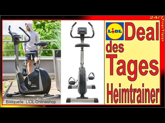 LIDL Deal des Tages - Horizon Paros Fahrrad Heimtrainer [ Fitness für zu  Hause ] Testvideo verlinkt - YouTube