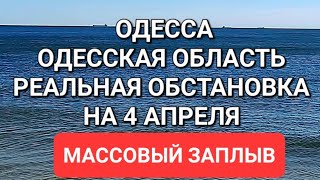 Одесса.Реальная обстановка. Массовый заплыв. Это надо видеть 💥