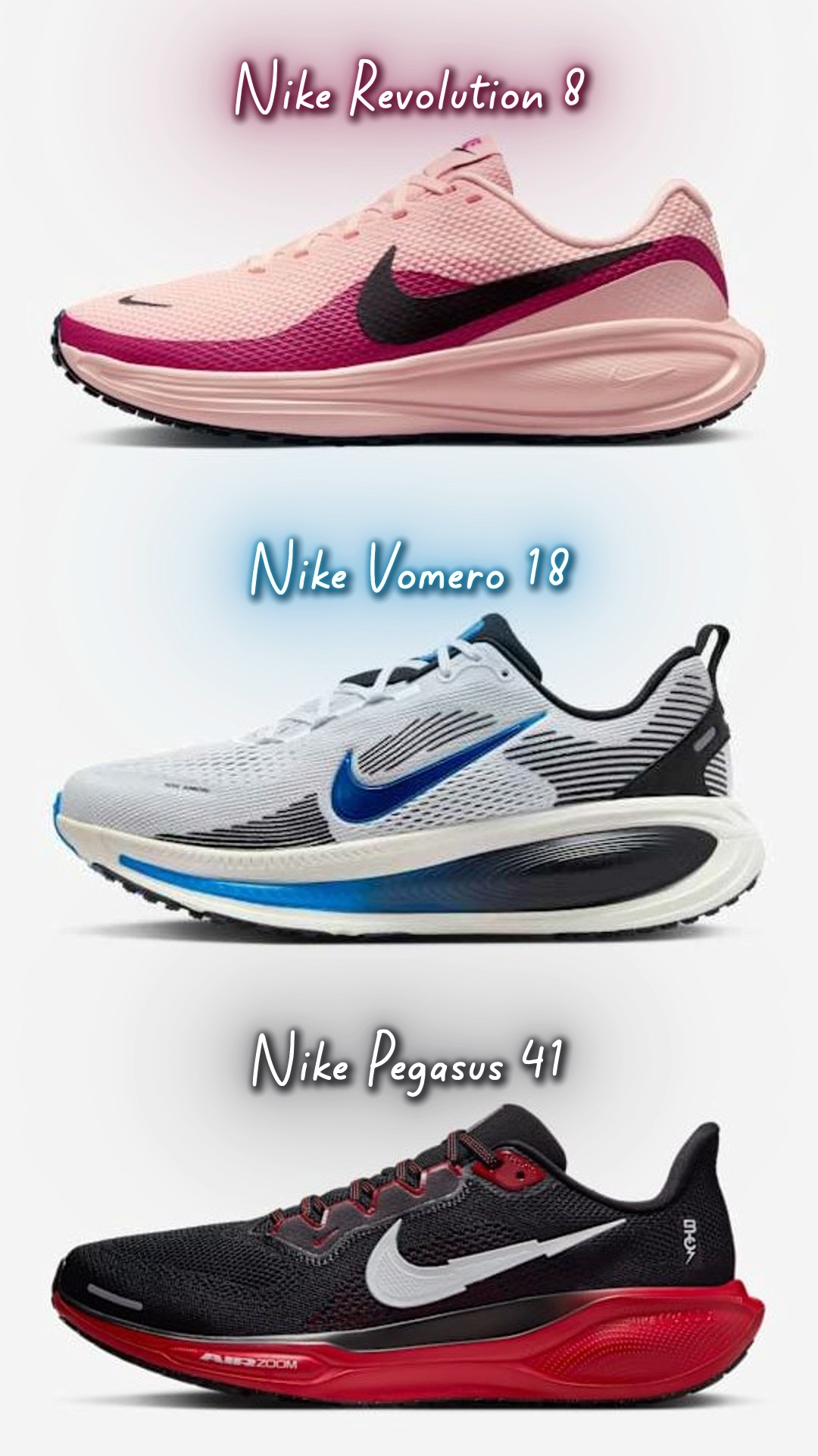 nike revolution vs pegasus