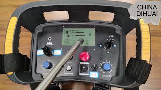large box style industrial remote control for AGV grinding miller