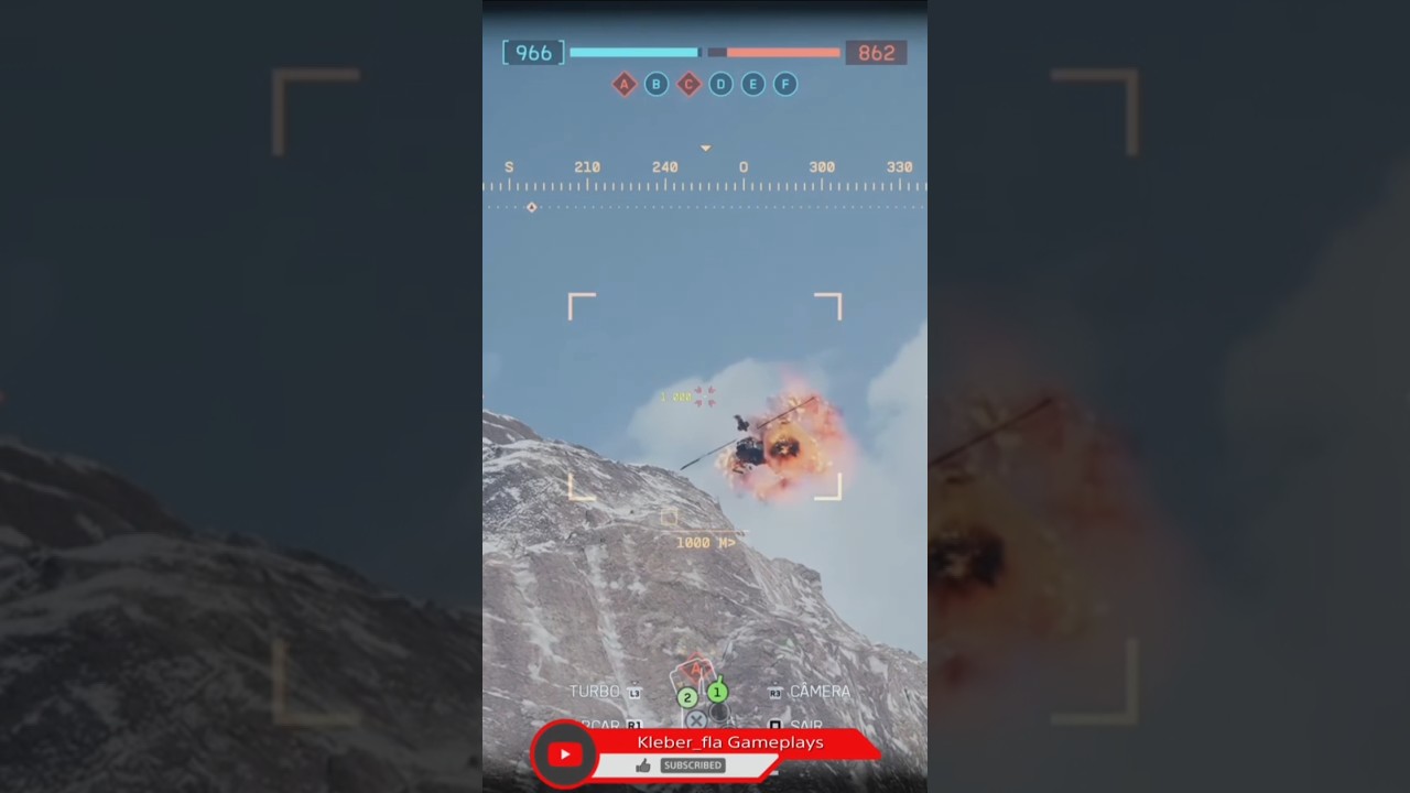 I shot down a helicopter with a guided missile. 