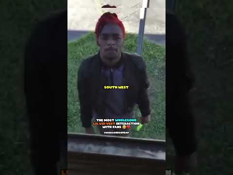 The Most Wholesome Lil Uzi Vert interaction With Fan😳❤