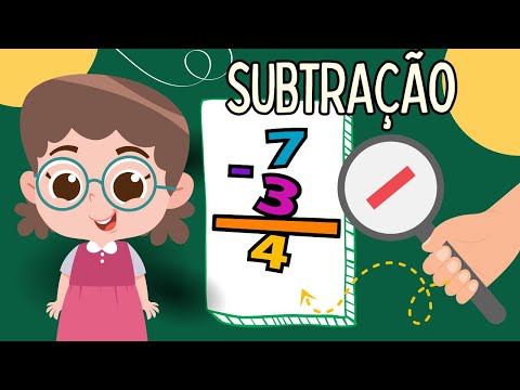 Subtração para crianças/Como aprender a fazer contas/Subtração simples