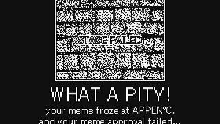 your meme frozen at APPEN℃ (Knuckles Meme Approved Series)
