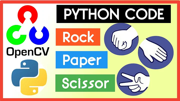 Create Rock Paper Scissors Game Using OpenCV And Python | OpenCV | Tutorial | Python