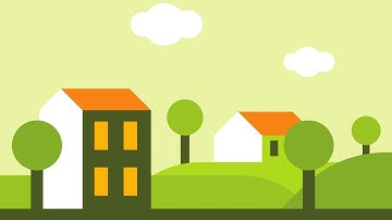 Create a Flat Design Village Panorama with Inkscape