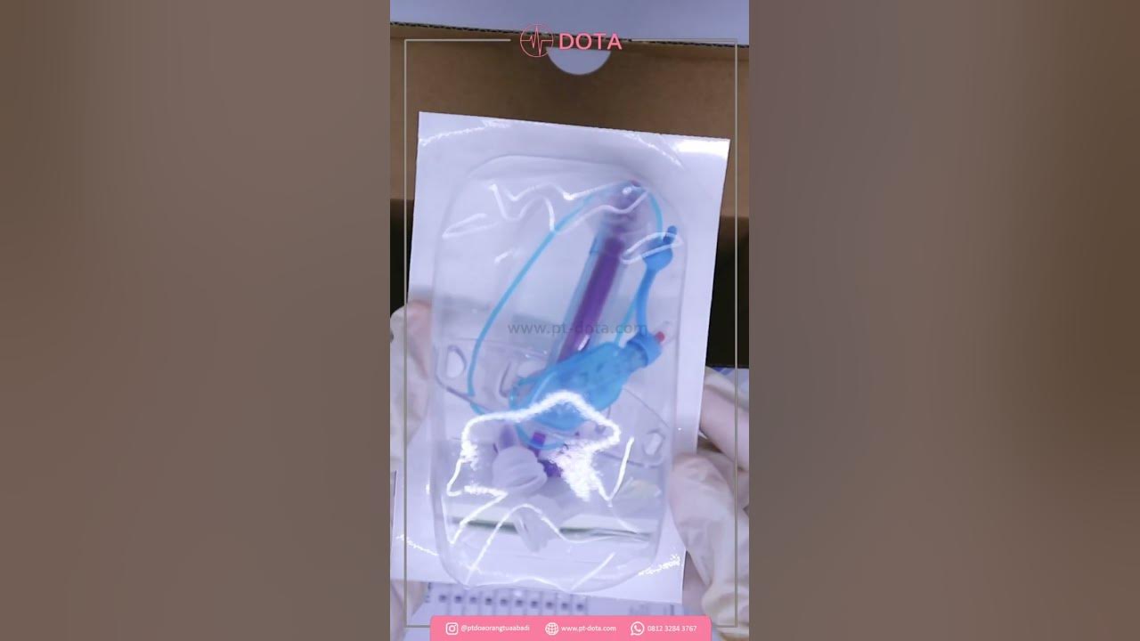 BLU (Blue Line Ultra) Tracheostomy Kit Smiths Medical YouTube