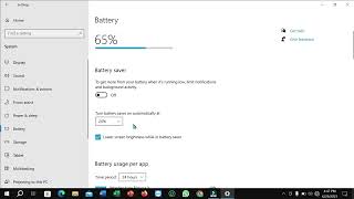 How to turn on battery saver automatically in windows screenshot 4