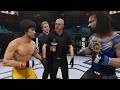 Bruce Lee vs. Hero Bahubali (EA sports UFC 3)