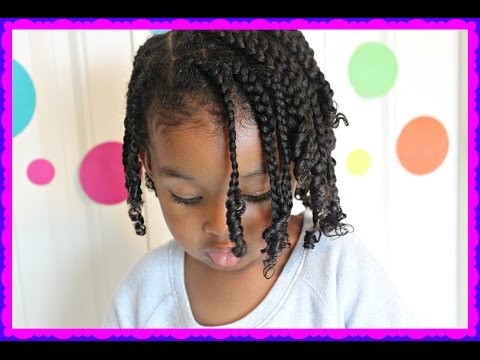 Quick Easy 5 Minute Hairstyle Kids Natural Hairstyle