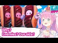 【hololive】The hot dog team is an exemplary Luknights.【Himemori Luna・FALL GUYS】【Vtuber Eng Sub】