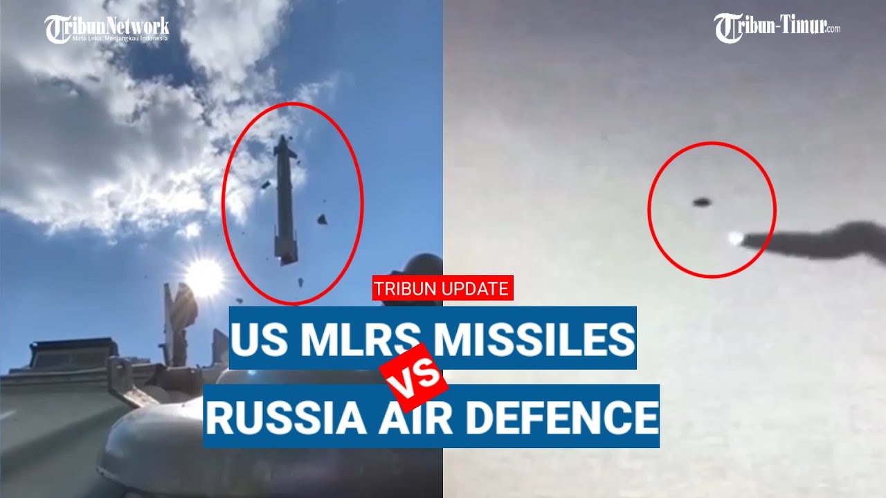 Himars Shells 6 shells of the US HIMARS MLRS intercepted by Russia close to Antonovka ...