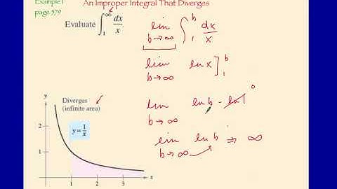 CalcBC Improper Integrals P1