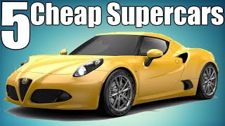 5 Cheap Supercars!