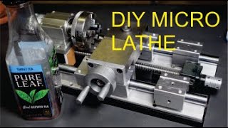 DIY jeweler's/mini lathe made from off the shelf parts