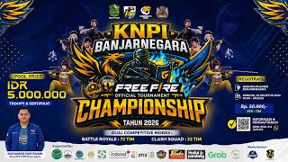 KNPI Banjarnegara Free Fire Championship 2026