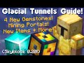 Glacial tunnels full guide 4 new gemstones new minidungeons chisels hypixel skyblock news