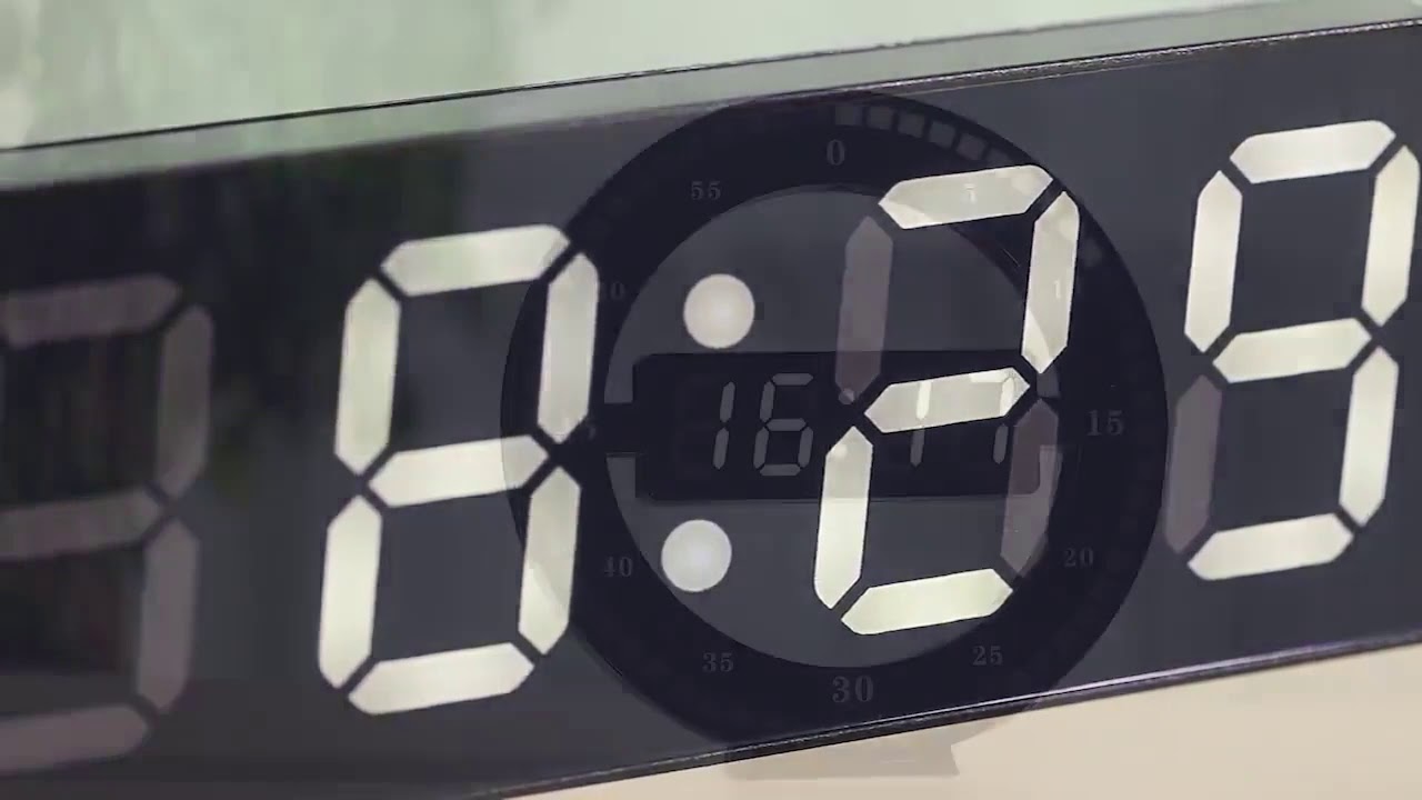 Aliexpress Creative Mute Hanging Wall Clock Black Circle Automatically