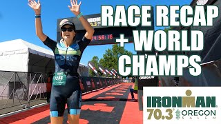 IRONMAN 70.3 OREGON RACE WEEKEND - worlds qualification + course preview