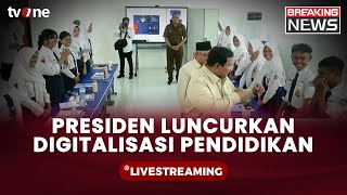 Download lagu [LIVE] Presiden Prabowo Luncurkan Program Digitalisasi Pembelajaran di SMPN 4 Bekasi | tvOne