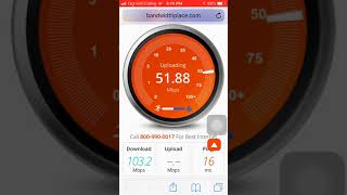 100Mbps Time Network at Publika Solaris Dutamas Speed Test