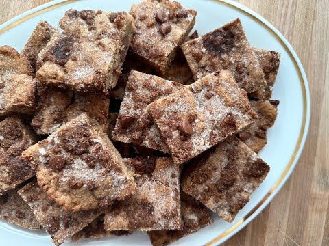 BAKE WITH ME | SNICKERDOODLE BLONDIES | HALF BAKED HARVEST