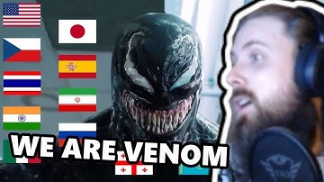 Forsen Reacts To WE ARE VENOM IN 10 DIFFERENT LANGUAGE, WHO