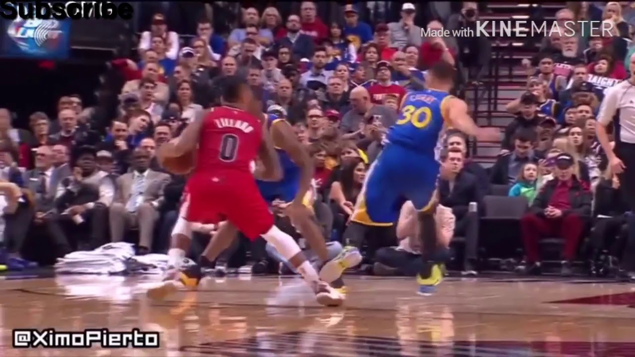 Stephen Curry Getting His Ankles Broken Youtube