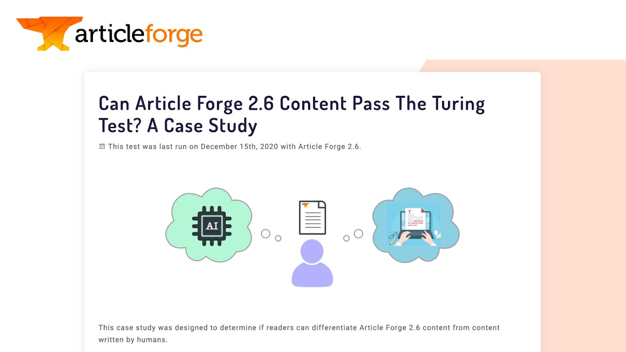 article forge case study