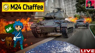 🔥 M24 Chaffee - Старт прокачки ЛТ Америки ● World of Tanks