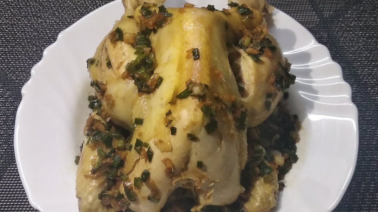 Easiest and Simplest Whole Chicken Recipe Boiled Whole Chicken YouTube