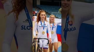 Slovakian cyclist's winning performance #athlete #olympics #beauty #fitness #motivation