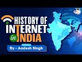 Evolution of internet in india how and when the internet comes to india  digital india  upsc