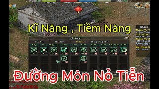 Vltk2.0 Bản Chính Thức Kĩ Năng , Tiềm Năng Đường Môn Nỏ Tiễn