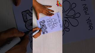 Download Lagu 💕Easy \u0026 Beautiful Happy New Year Card 2026 using White Paper💕#diy #newyear #youtubeshorts #shorts MP3