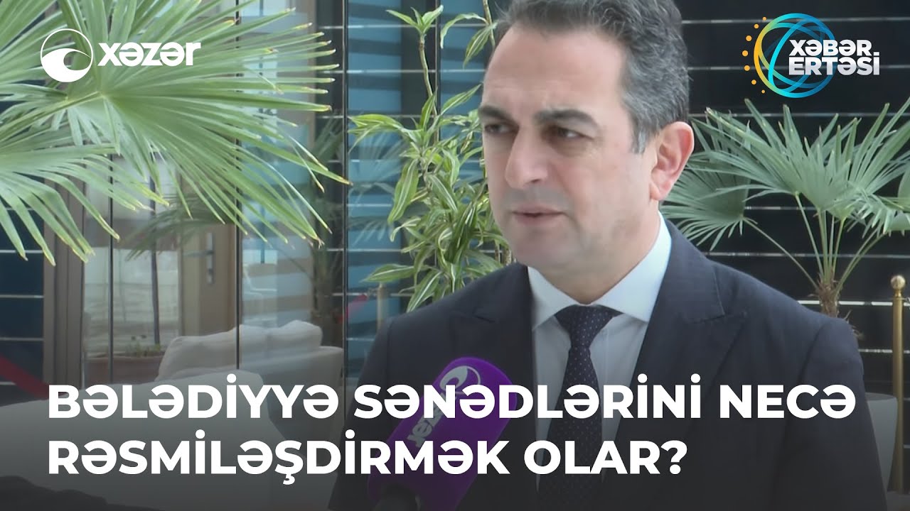 Bələdiyyə sənədlərini necə rəsmiləşdirmək olar?