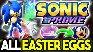 PAST SONIC VOICE ACTORS RETURN? |Sonic Prime Teaser Trailer Easter Eggs \& Reaction