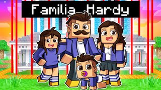 Hardy VS Trolero Batalla de Construcción de FAMILIA Más Segura en Minecraft!