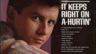 Video thumbnail of "Johnny Tillotson - It Keeps Right On A Hurtin'"