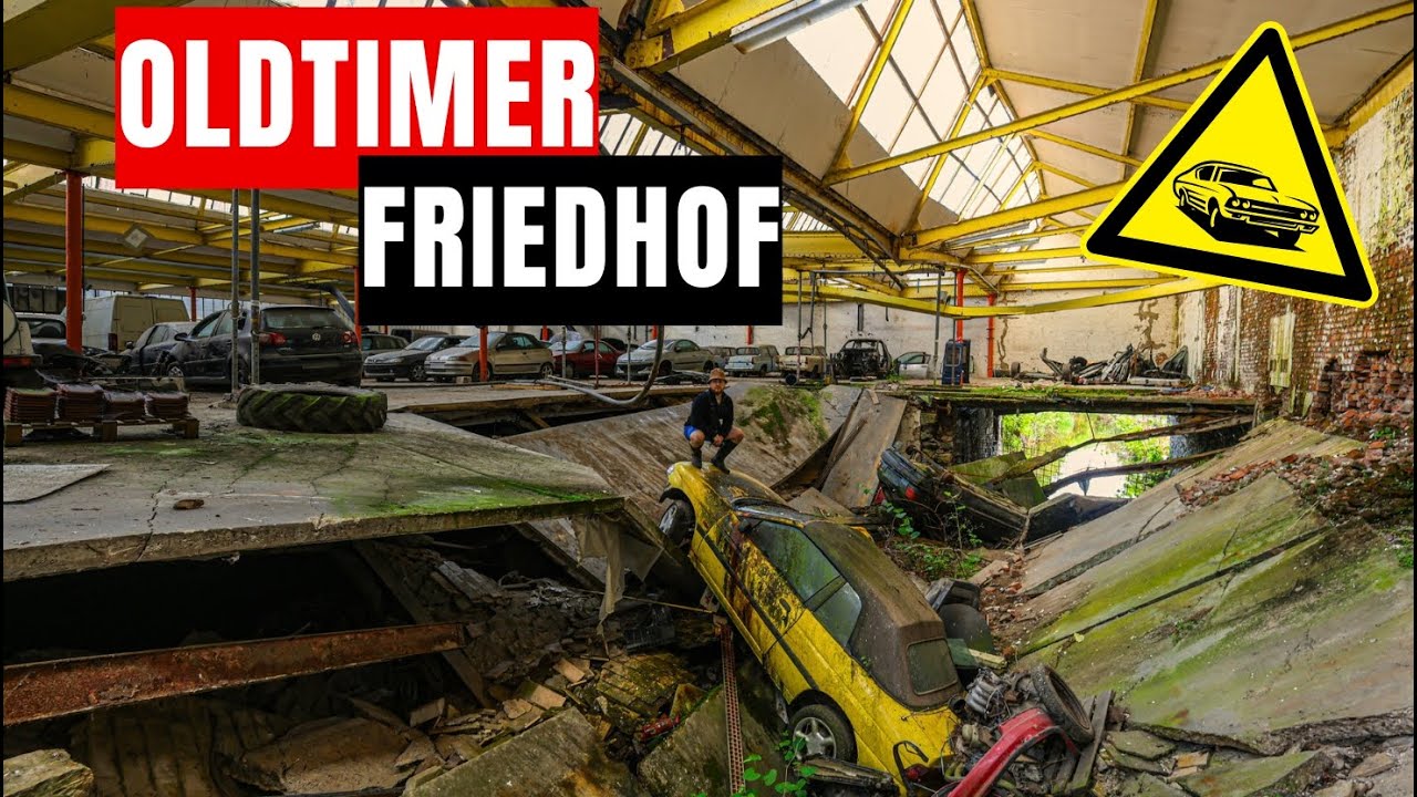 LOSTPLACE // HUNDERTE VERLASSENE LUXUS OLDTIMER 🚙🚗 in APOCALYPTISCHER Halle gefunden! 😱