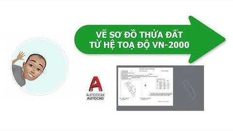 Cách nhập tọa độ vị trí đất vào AutoCAD