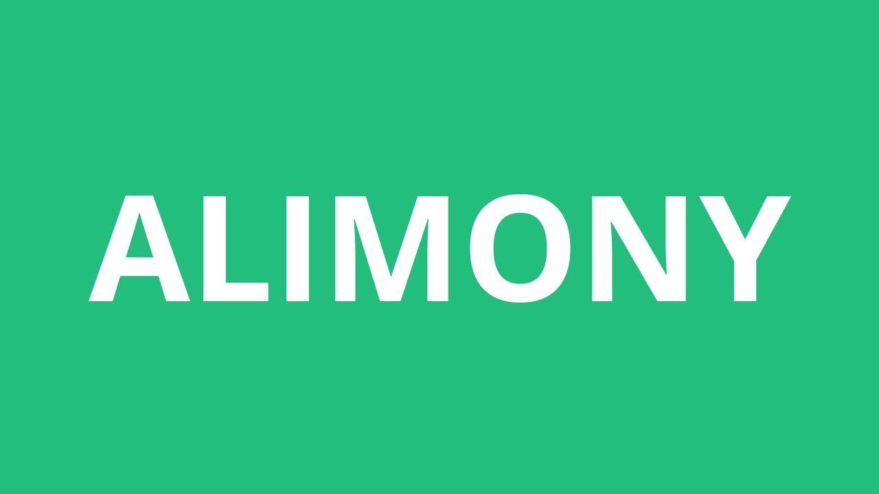 How To Pronounce Alimony Pronunciation Academy Youtube