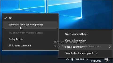 Spatial Sound Is Not Available on This Device FIX Windows 10