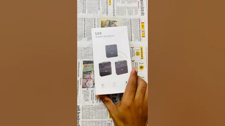 Sx9 wireless microphone #unboxing #viralvideo #automobile #minivlog #trending #shorts #shortvideo