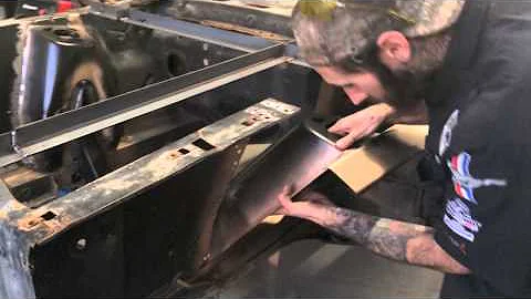 Shock Tower Replacement Jorg's 1969 Mach 1 Mustang Project - Day 13 Ford Mustang Restoration