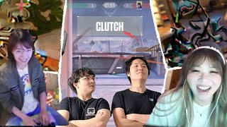 Lilypichu is the Valorant Goat 1vs 4 Clutch with Michael Reeves Disguised Toast & Brodin