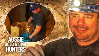 The Tunnel Rats Use New Technique To Break Hard New Ground | Outback Opal Hunters