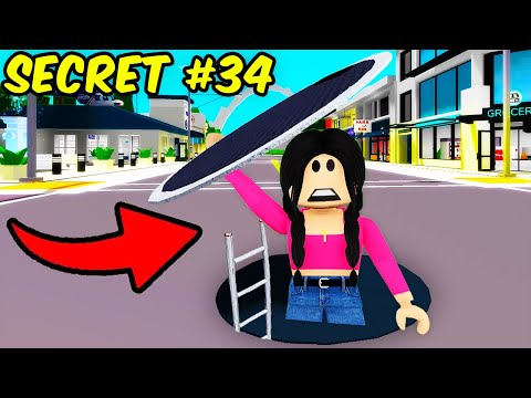 100 SECRETS in Roblox Brookhaven RP! 