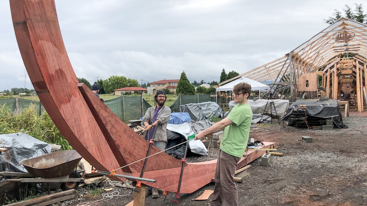 Assembling the Bow Timbers! (TALLY HO 51)