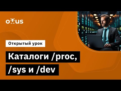 Видео: Каталоги /proc, /sys и /dev // Демо-занятие курса «Administrator Linux. Professional»